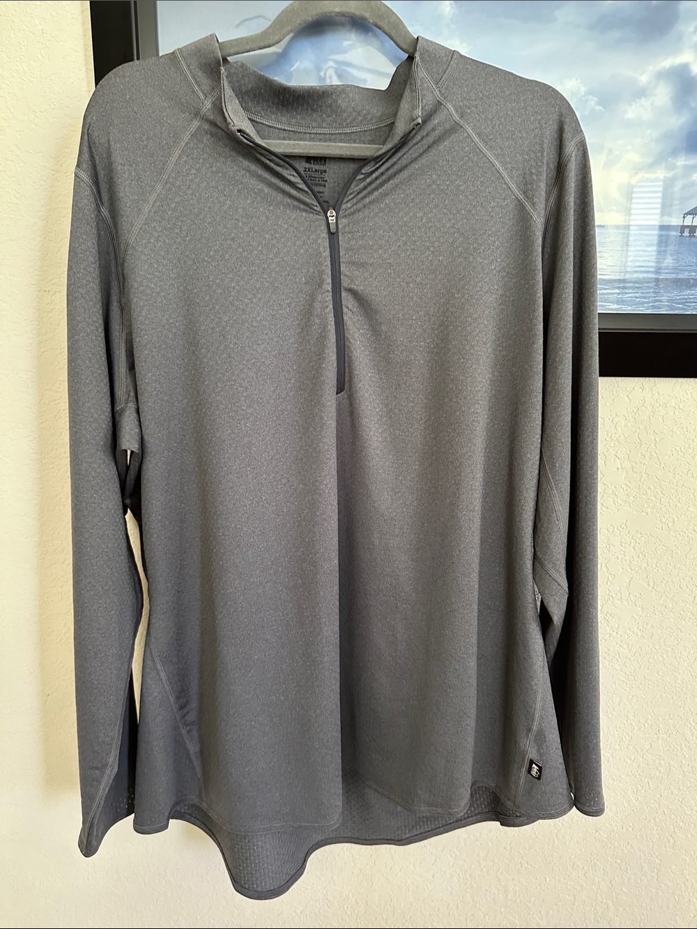 Women's Lightweight Base Layer Half-zip Top 2XLarge